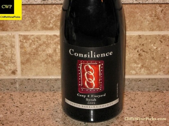 2005 Consilience Syrah Camp 4 Vineyard