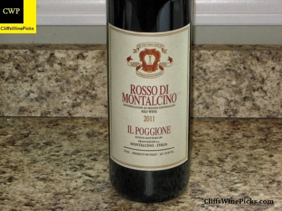 2011 Il Poggione (Proprietá Franceschi) Rosso di Montalcino