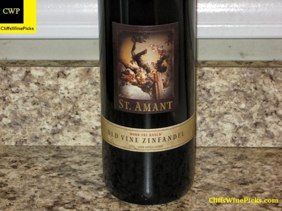 2013 St. Amant Winery Zinfandel Old Vines Mohr-Fry Ranch Vineyard